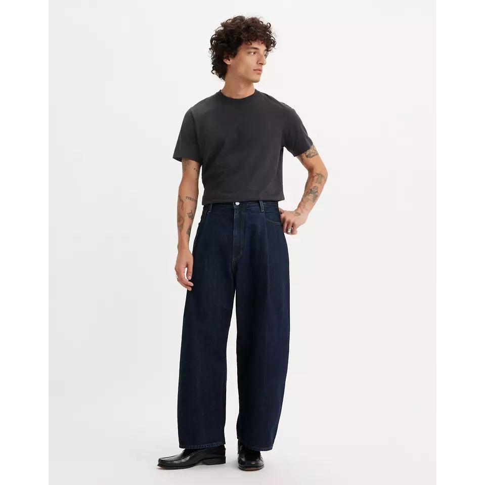 Vaquero Wide Leg Levi's Wide Pleat Crop Azul
