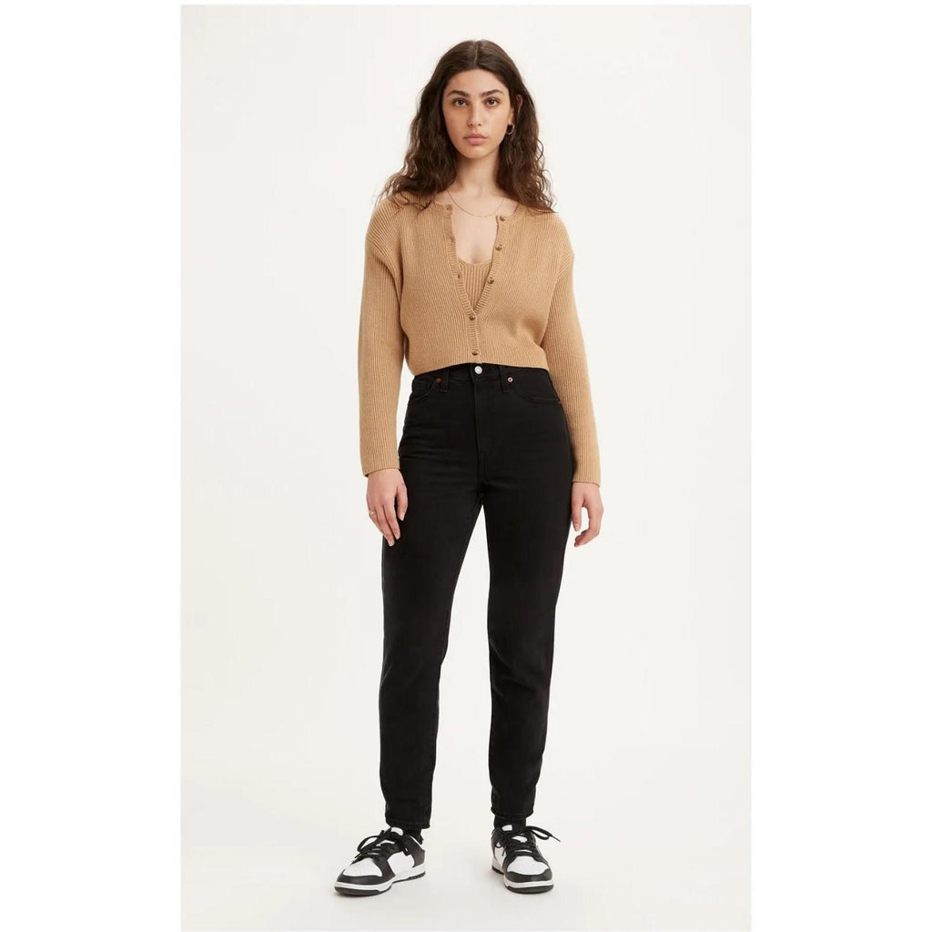 Jean Mom Taille Haute Levi's Noir