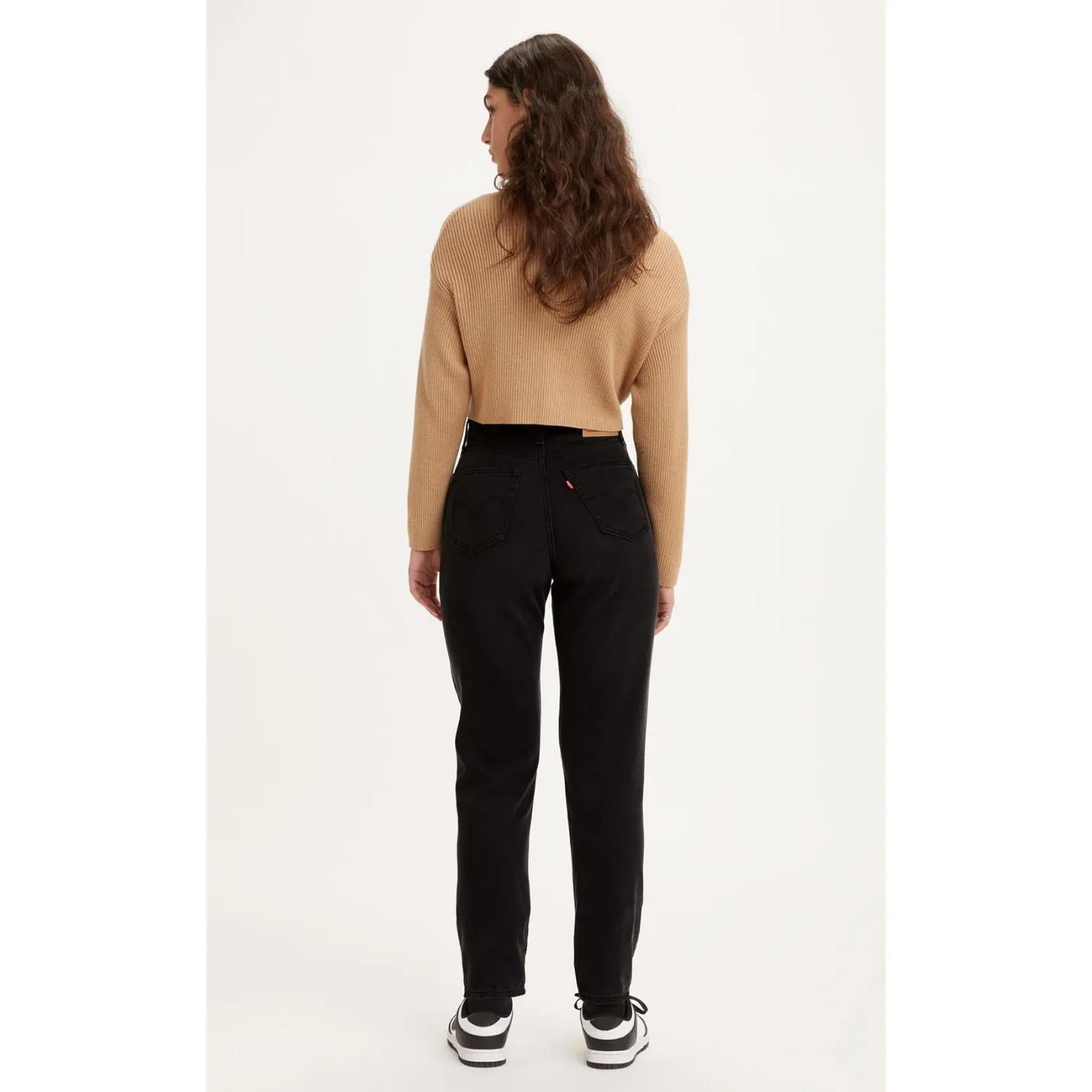 Jean Mom Taille Haute Levi's Noir