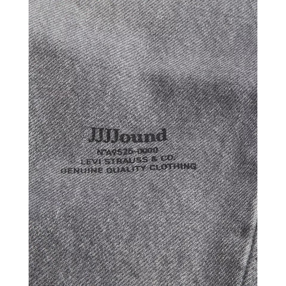 Vaquero Recto de Tiro Medio Levi's 501 1993 X Jjjjound Gris