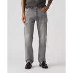 Vaquero Recto de Tiro Medio Levi's 501 1993 X Jjjjound Gris