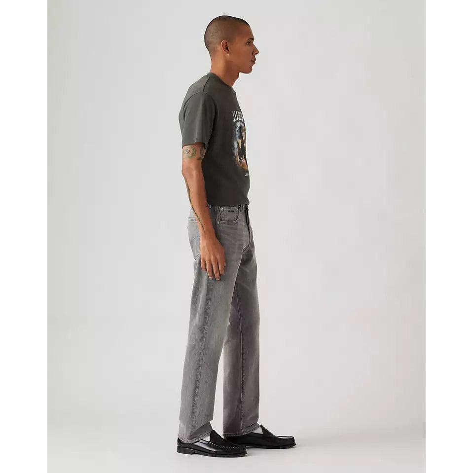 Vaquero Recto de Tiro Medio Levi's 501 1993 X Jjjjound Gris
