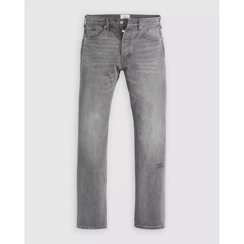 Vaquero Recto de Tiro Medio Levi's 501 1993 X Jjjjound Gris
