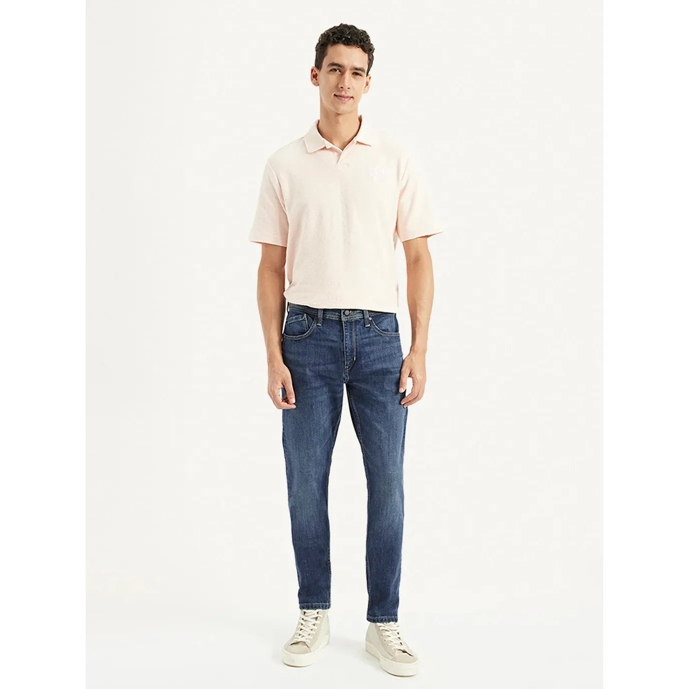 Levi's 512 Mid-Rise Slim Tapered Dark Blue Jeans
