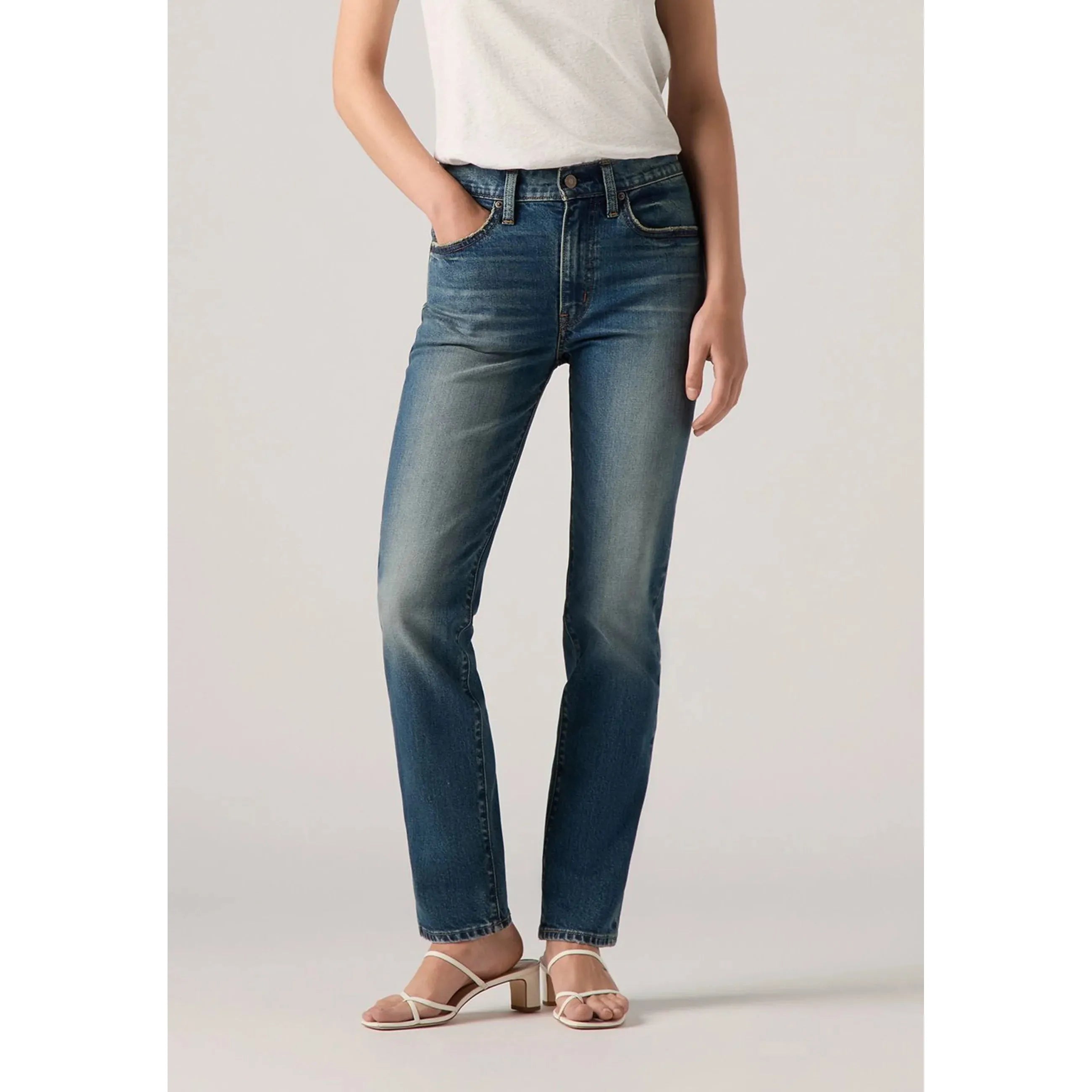 Jean Slim Taille Mi-Haute Levi's 312