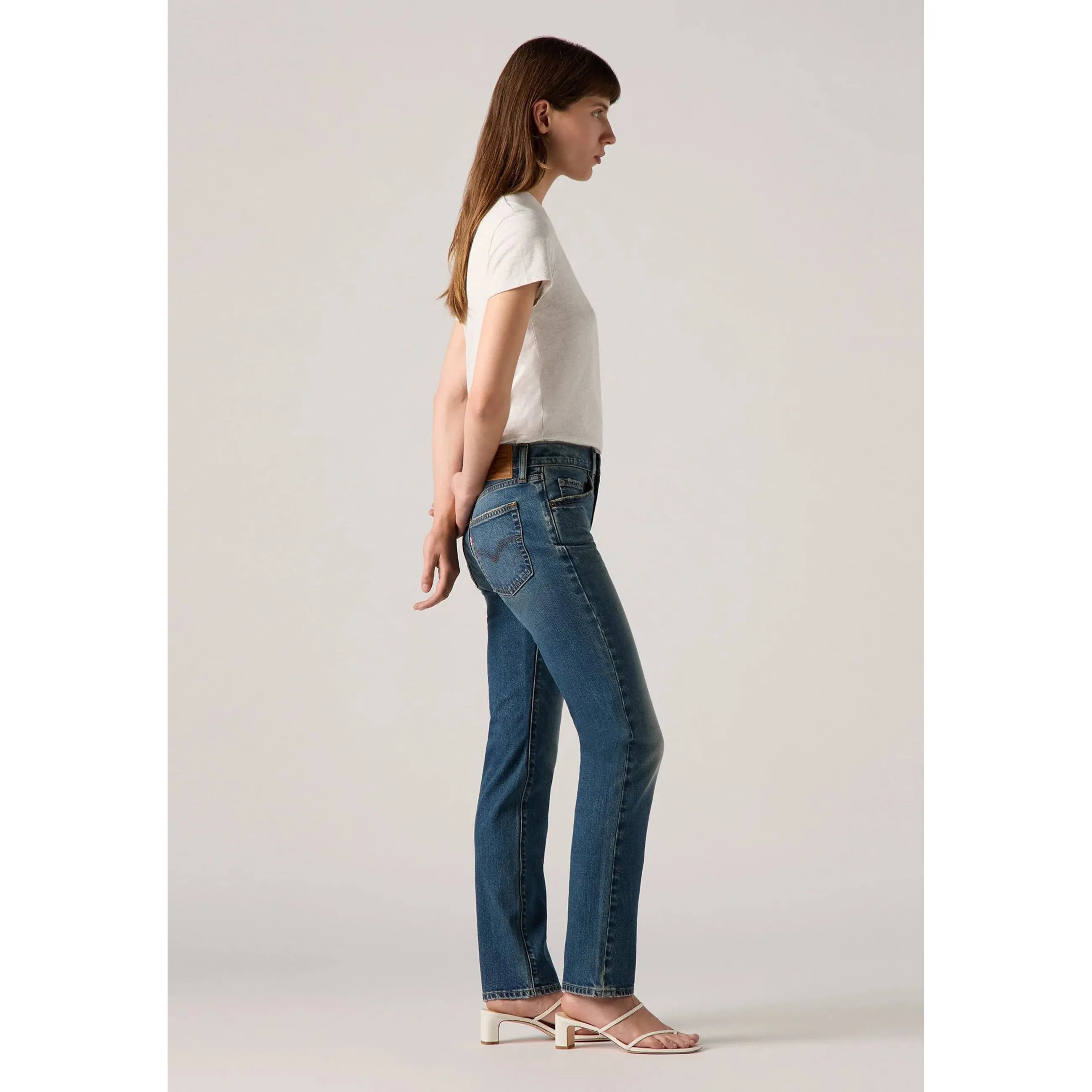 Jean Slim Taille Mi-Haute Levi's 312