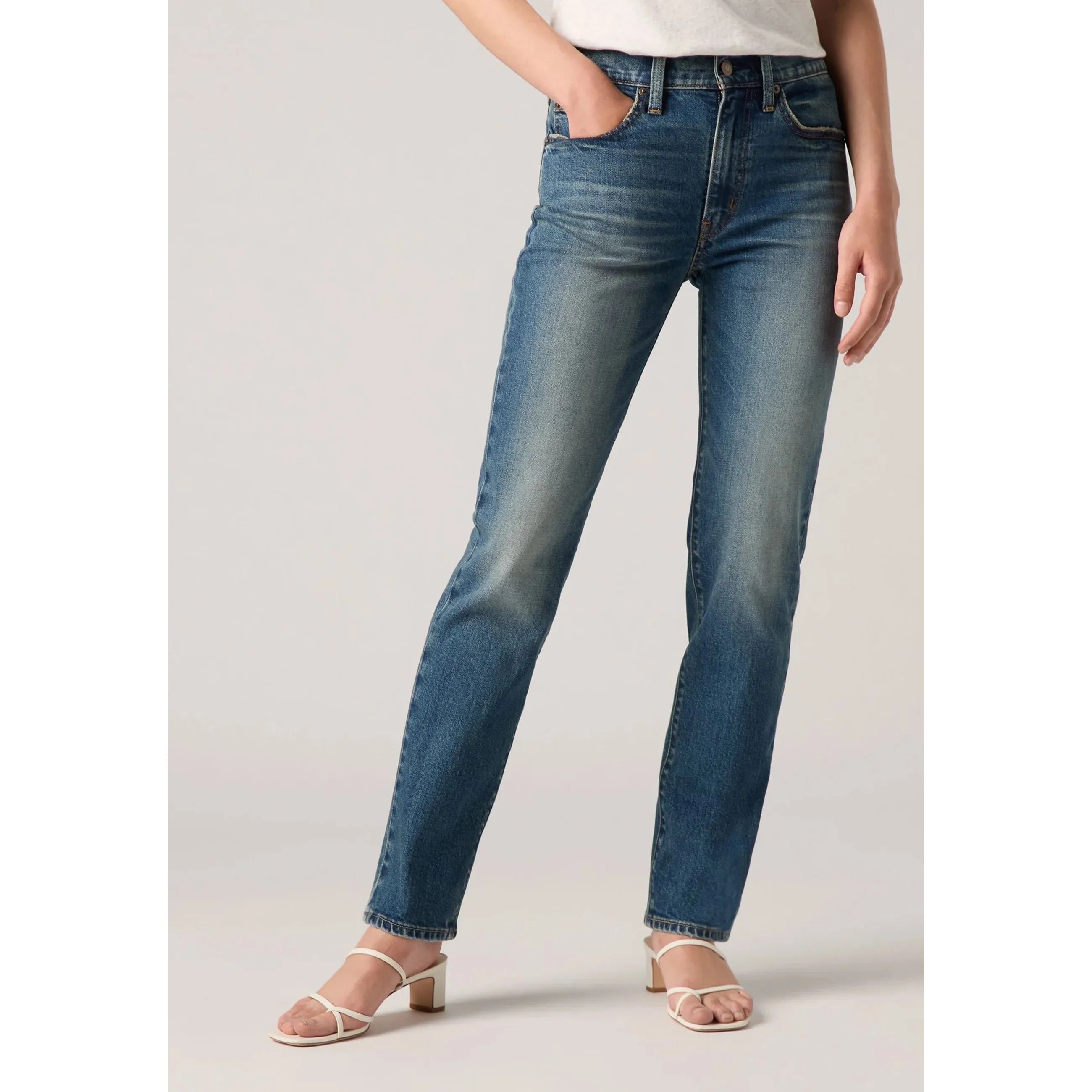Jean Slim Taille Mi-Haute Levi's 312