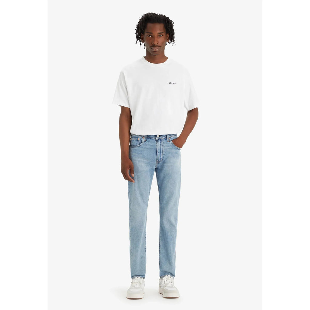 Jean Slim Tapered Taille Mi-Haute Levi's 512 Bleu