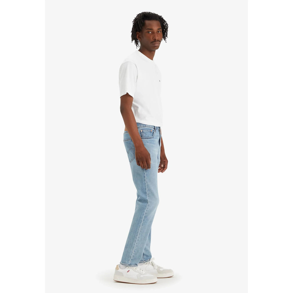 Jean Slim Tapered Taille Mi-Haute Levi's 512 Bleu