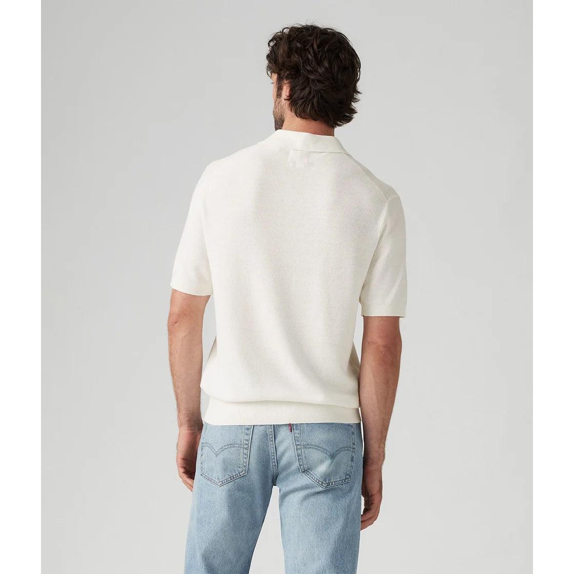 Polo Maille Levi's Blanc