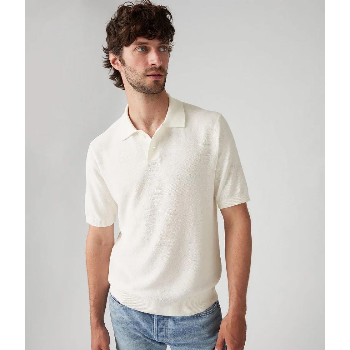 Polo Maille Levi's Blanc