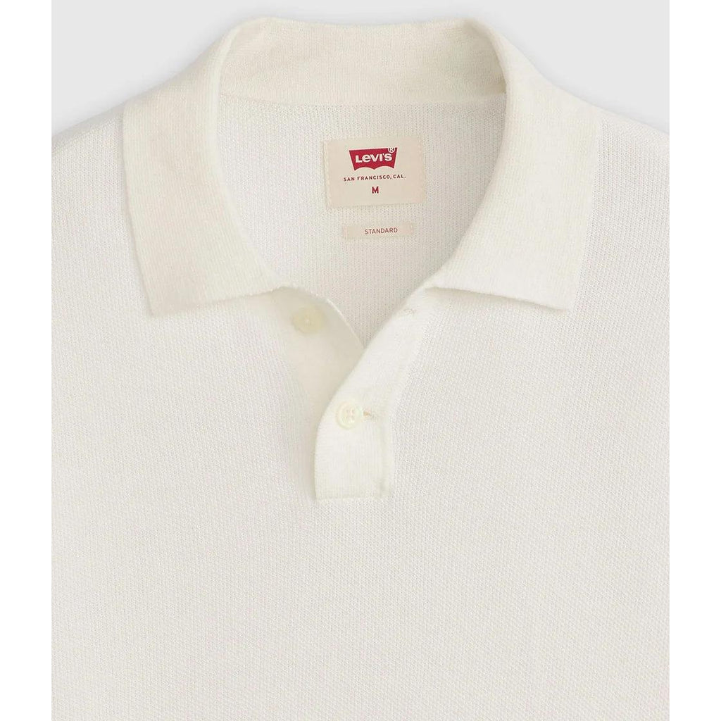 Polo Maille Levi's Blanc