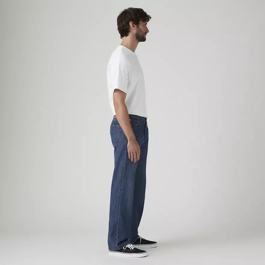 Jeans Relaxed Straight a vita media Levi's 555