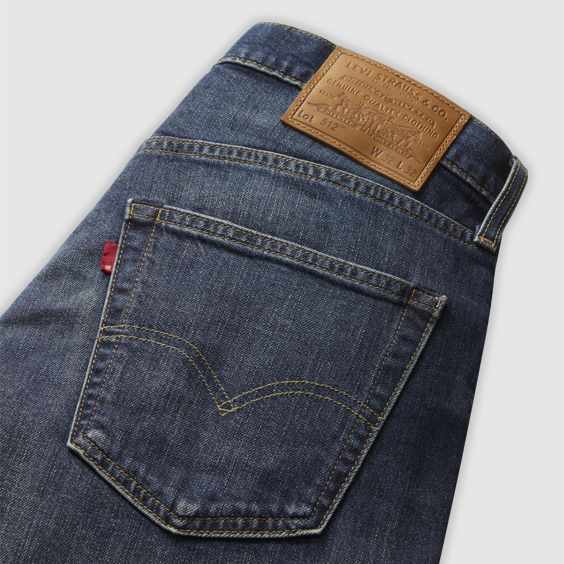 Jean Slim Tapered Taille Mi-Haute Levi's 512