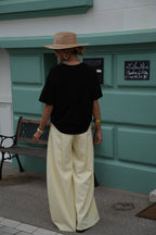 Pantalon Ample Chelsea - Jaune