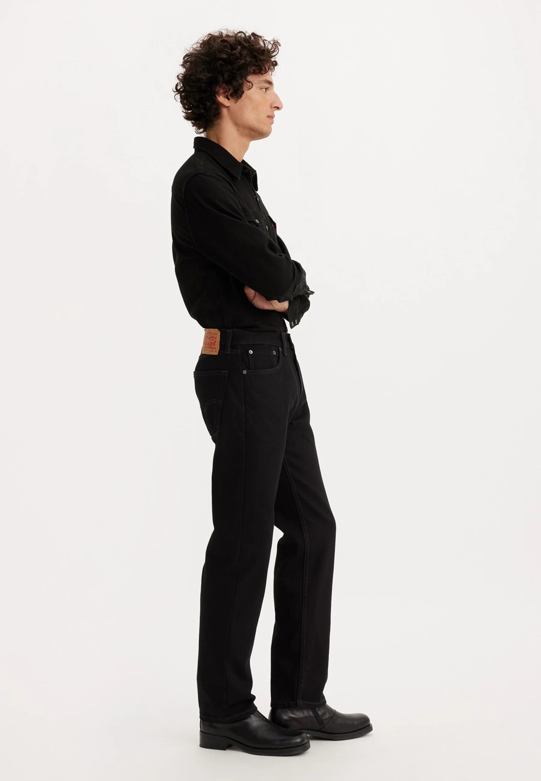 505® Regular - Jean Droit - Black 37743