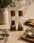 Lot De 2 Moulins À Poivre Transparents