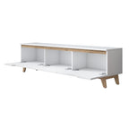 Meubles Tv D1 - Blanc / Noyer