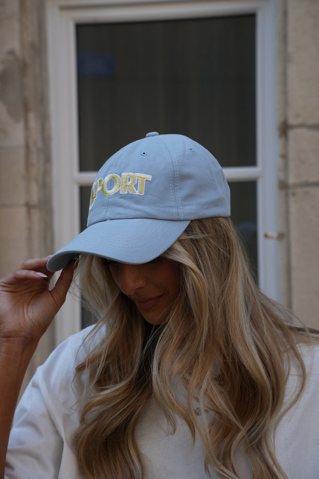 Casquette Brodée Roby - Bleue