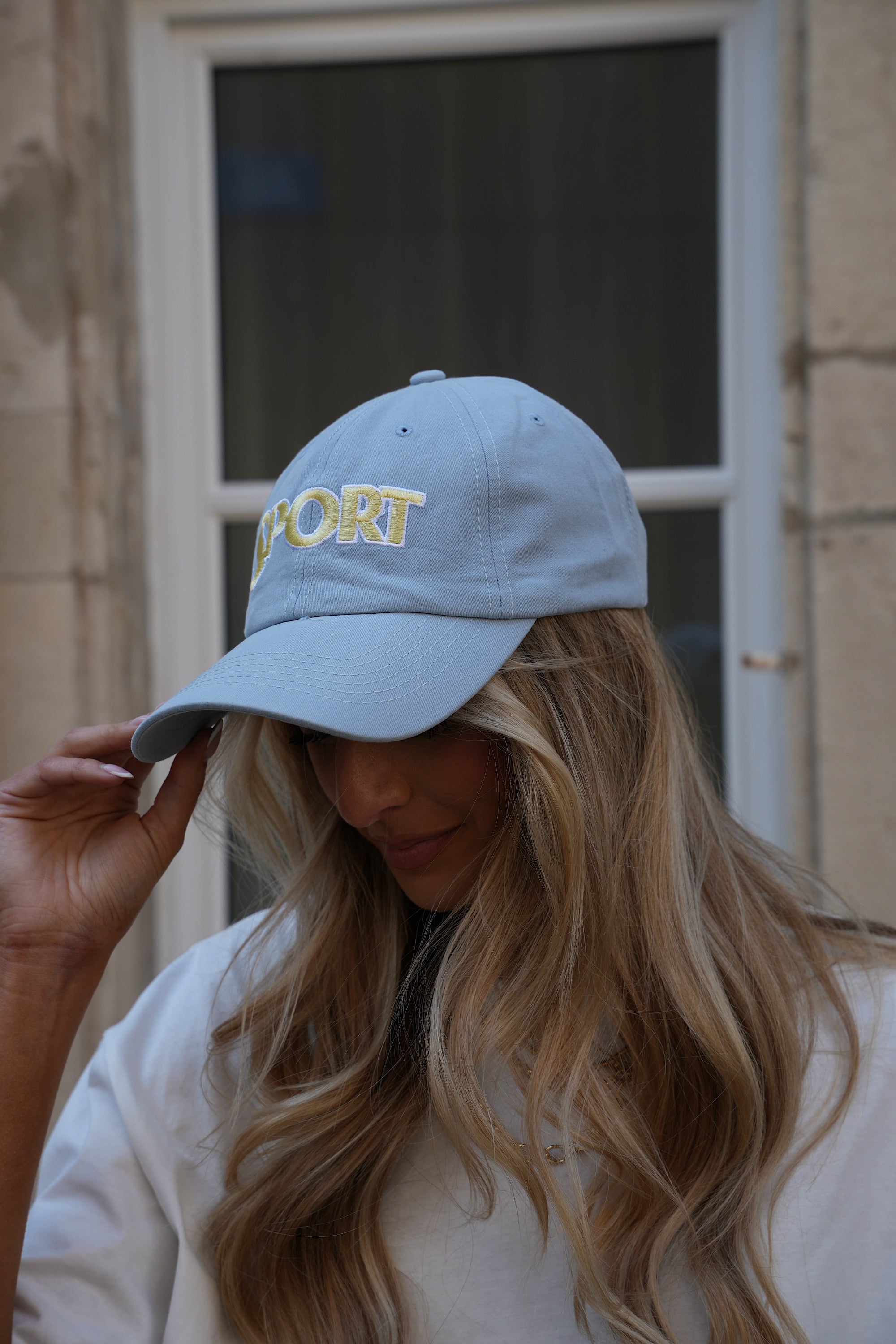 Casquette Brodée Roby - Bleue
