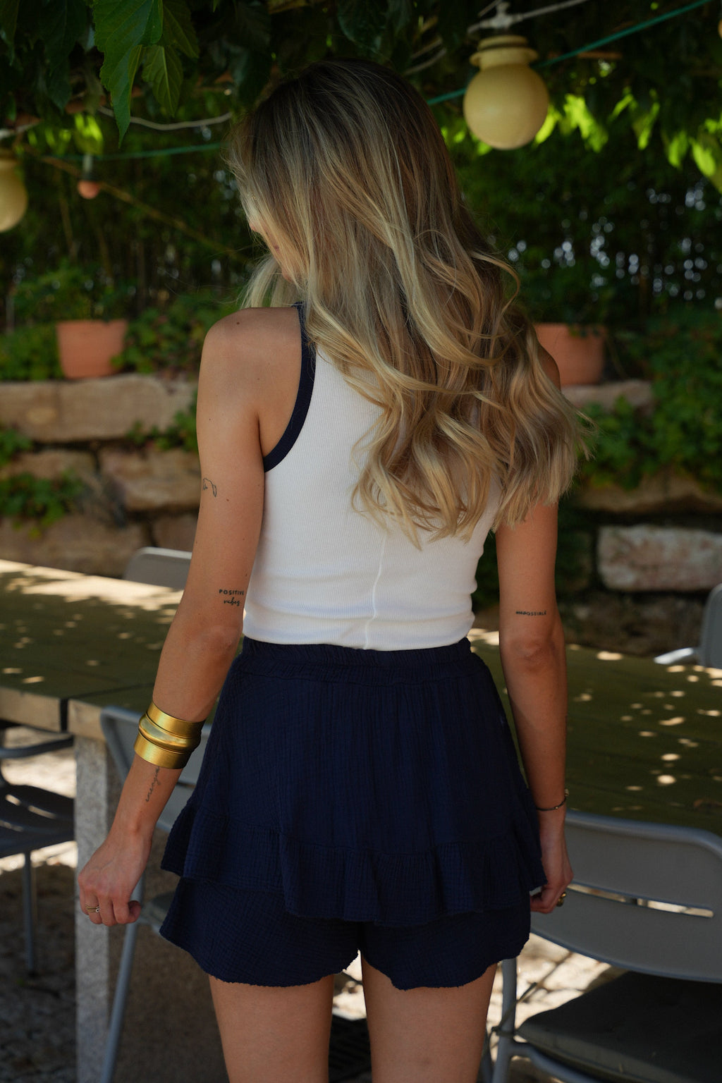 Jupe Short Lola - Marine