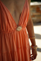Filipa Sun Dress - Orange
