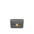 Celine - Bolso Classic Triomphe - Mujeres - Gris