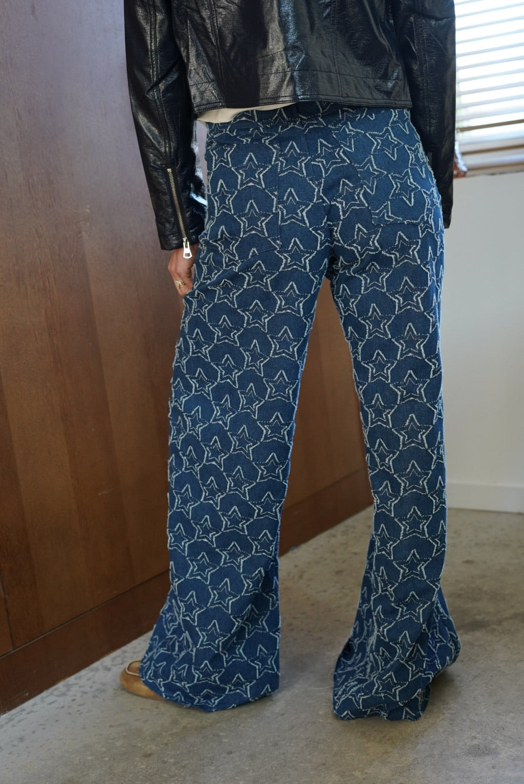 Isaac Extra-Wide Star Jeans