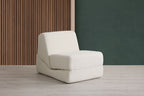 1-Seater Sofa Beds Origami Convertible - White