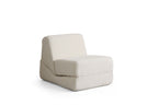 1-Seater Sofa Beds Origami Convertible - White