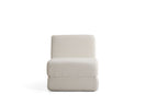 1-Seater Sofa Beds Origami Convertible - White