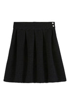 Pleated Skirt - Black - Women