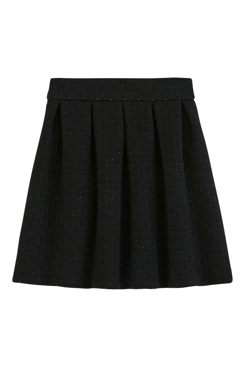 Pleated Skirt - Black - Women