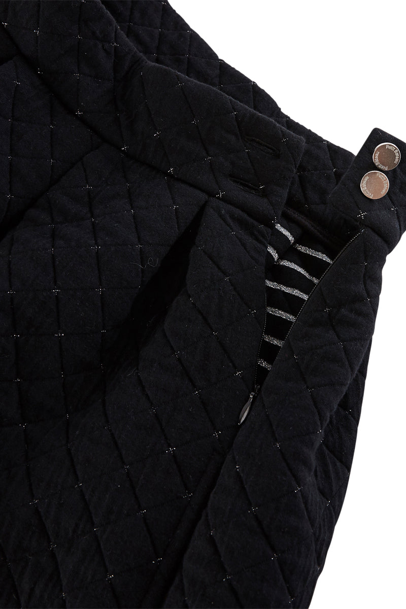 Pleated Skirt - Black - Women