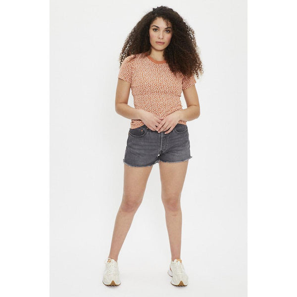 Levi's 501 Grey High-Rise Denim Shorts