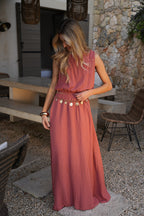 Ensemble Jupe/Top Elize - Terracotta