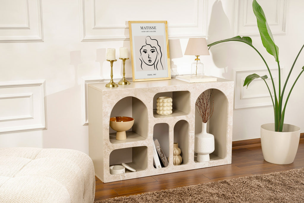 Liva 120 - Console - Travertine