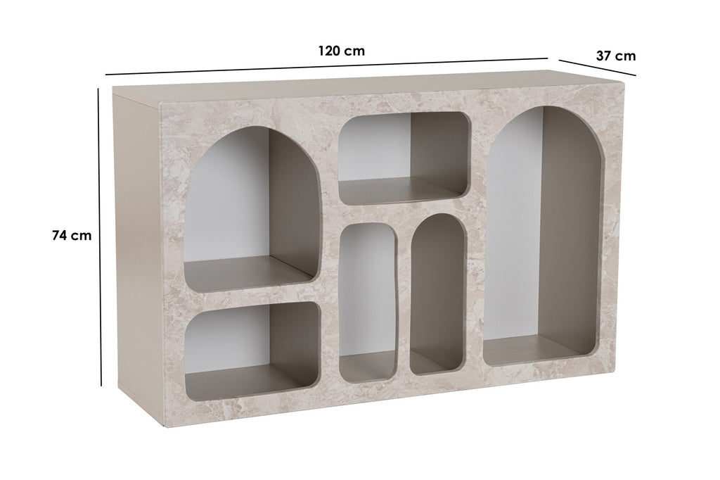 Liva 120 - Console - Travertine