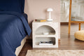 Lorin - Table de Chevet - Travertine