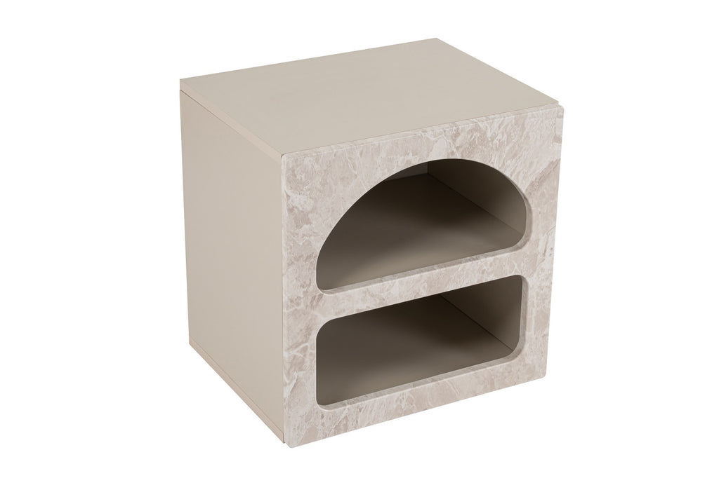 Lorin - Table de Chevet - Travertine