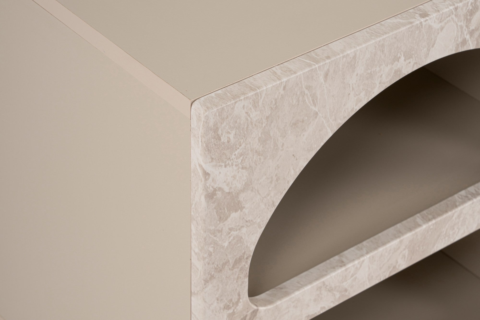 Lorin - Table de Chevet - Travertine