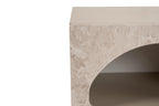 Lorin - Table de Chevet - Travertine