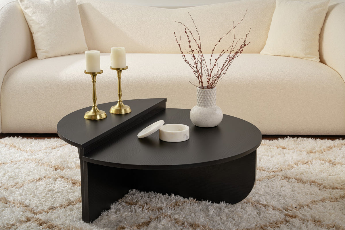 Orion - Coffee Table - Black Wood