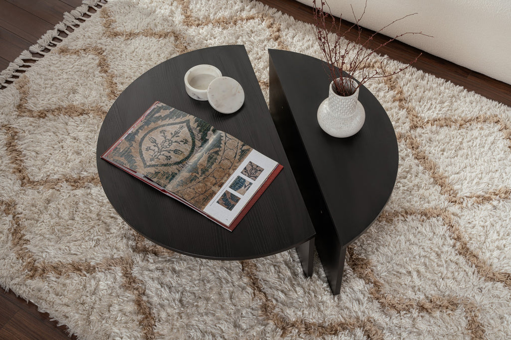 Orion - Coffee Table - Black Wood