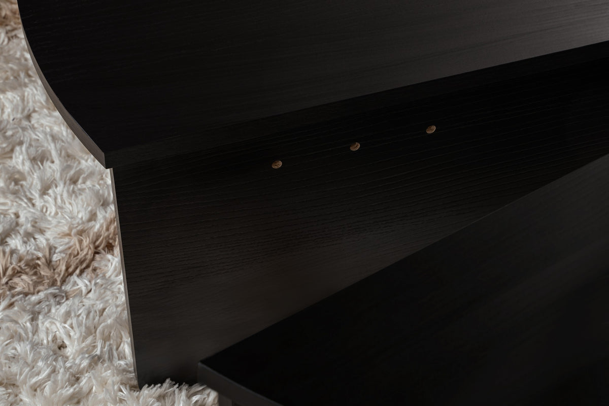 Orion - Coffee Table - Black Wood