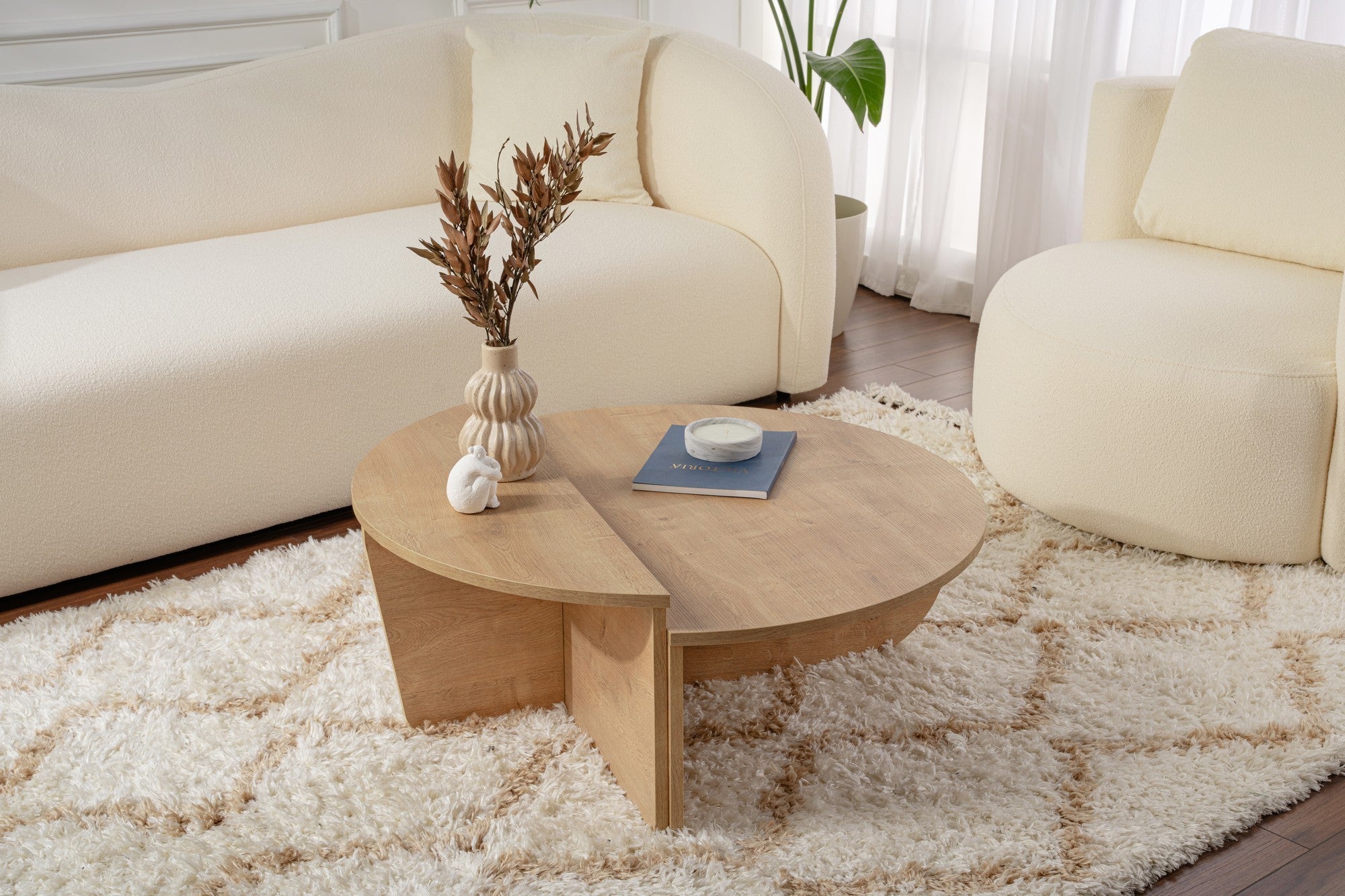 Orion - Table Basse - Honey Oak