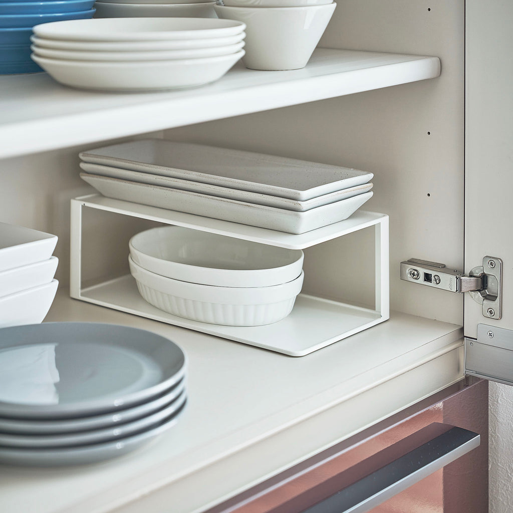 Dish Organiser - Tower - White