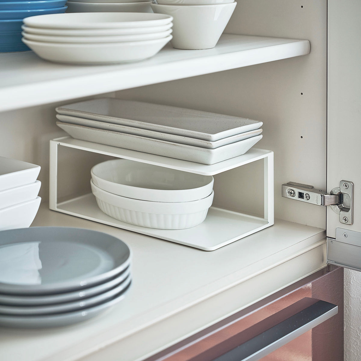 Dish Organiser - Tower - White