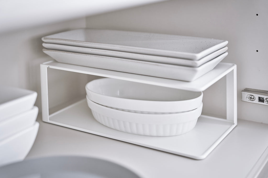Dish Organiser - Tower - White