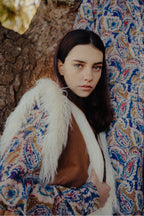 The Aretha Folk Suede Effect Jacket